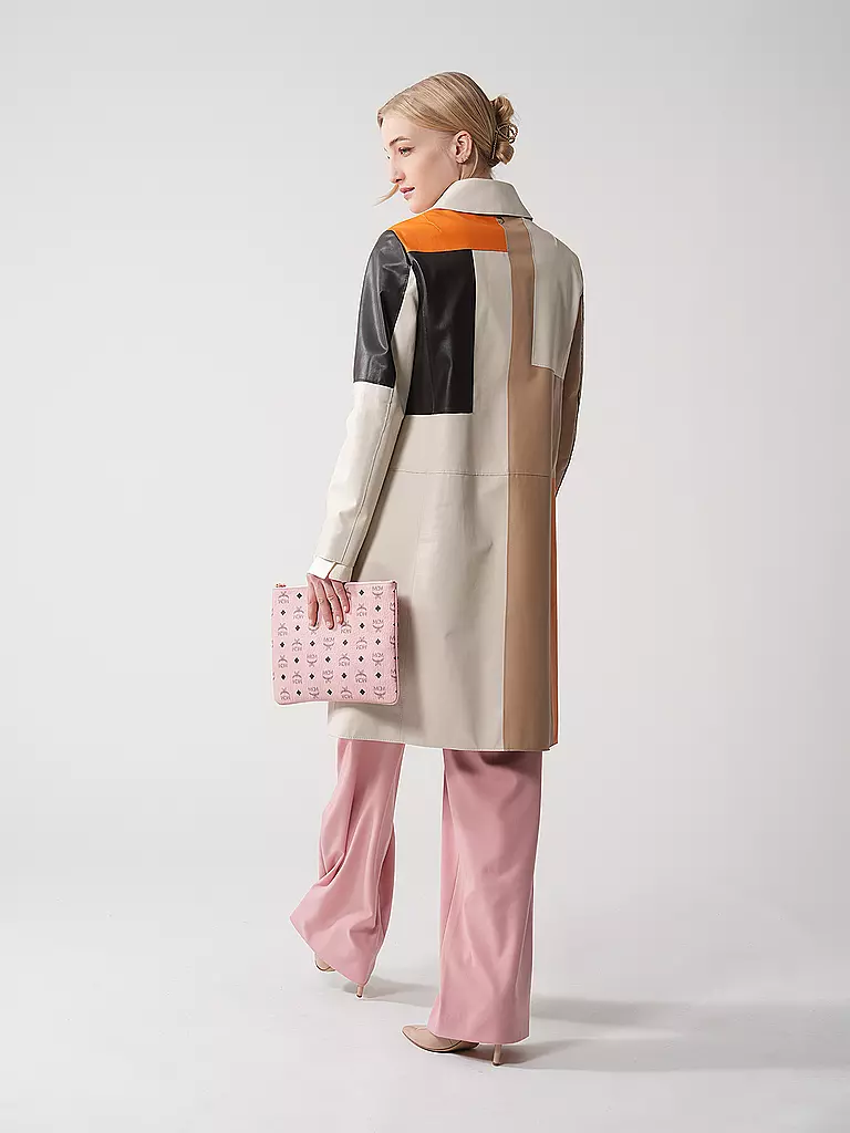 MARC CAIN | Ledermantel  | orange