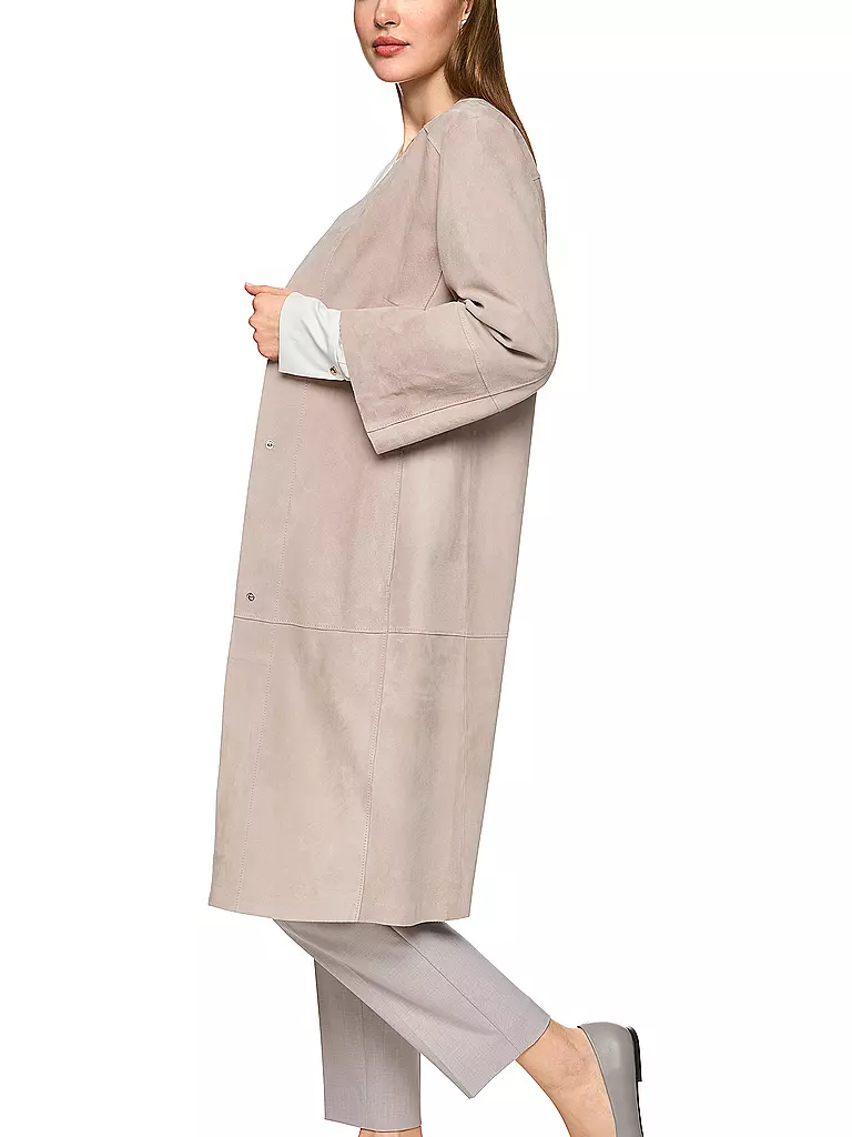 MARC CAIN | Ledermantel | braun