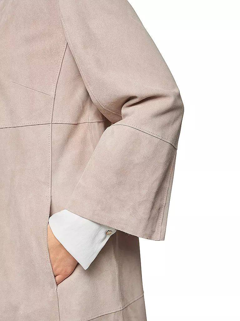 MARC CAIN | Ledermantel | braun