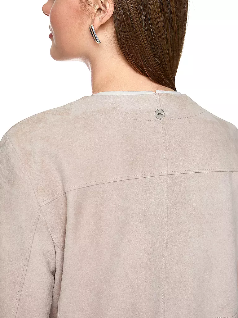 MARC CAIN | Ledermantel | braun