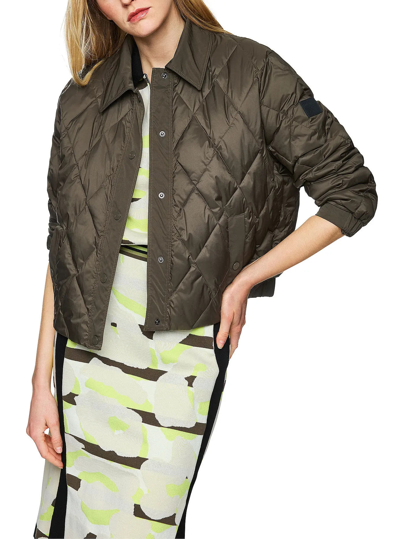 MARC CAIN | Leichtsteppjacke  | olive
