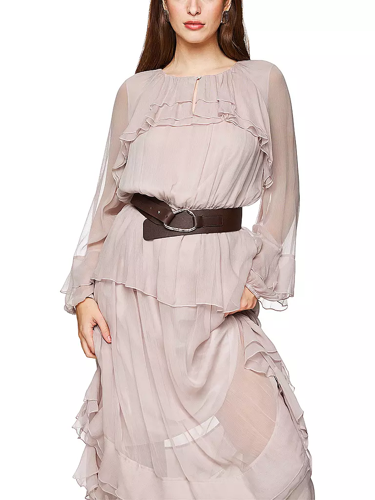 MARC CAIN | Maxikleid | hellgrau