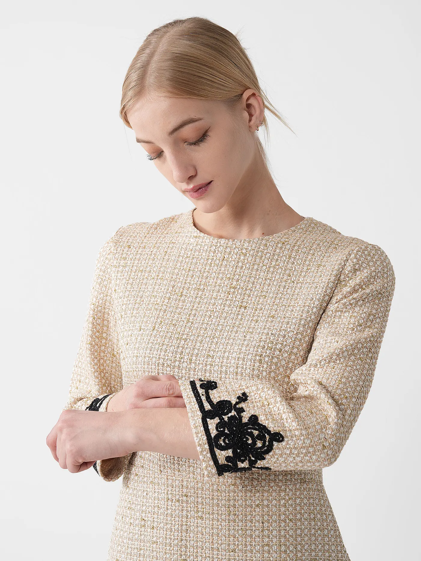 MARC CAIN | Midikleid | beige