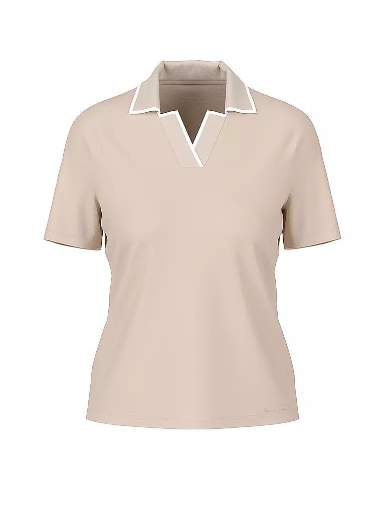 MARC CAIN | Poloshirt | hellbraun