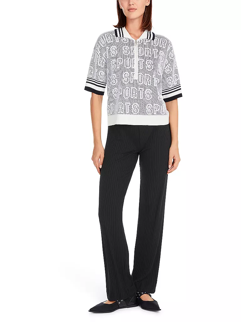 MARC CAIN | Poloshirt | weiss
