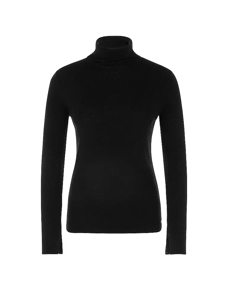 MARC CAIN | Rollkragenpullover  | schwarz