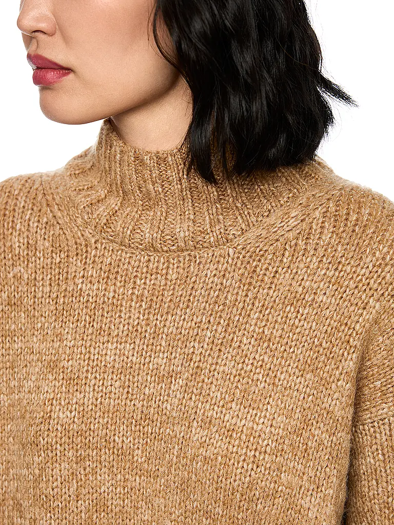 MARC CAIN | Rollkragenpullover  | Beige