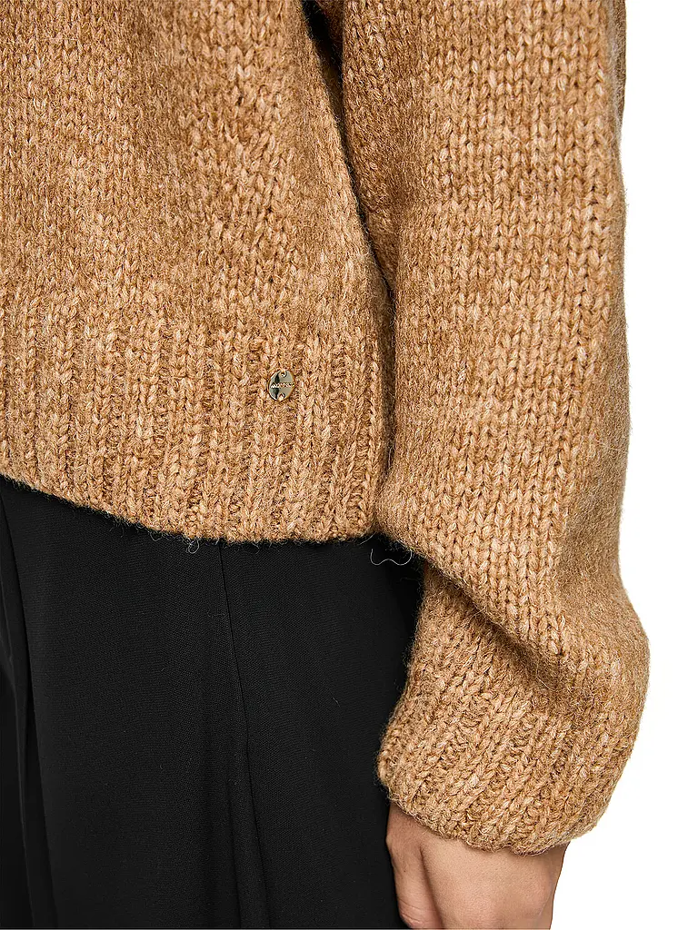MARC CAIN | Rollkragenpullover  | Beige