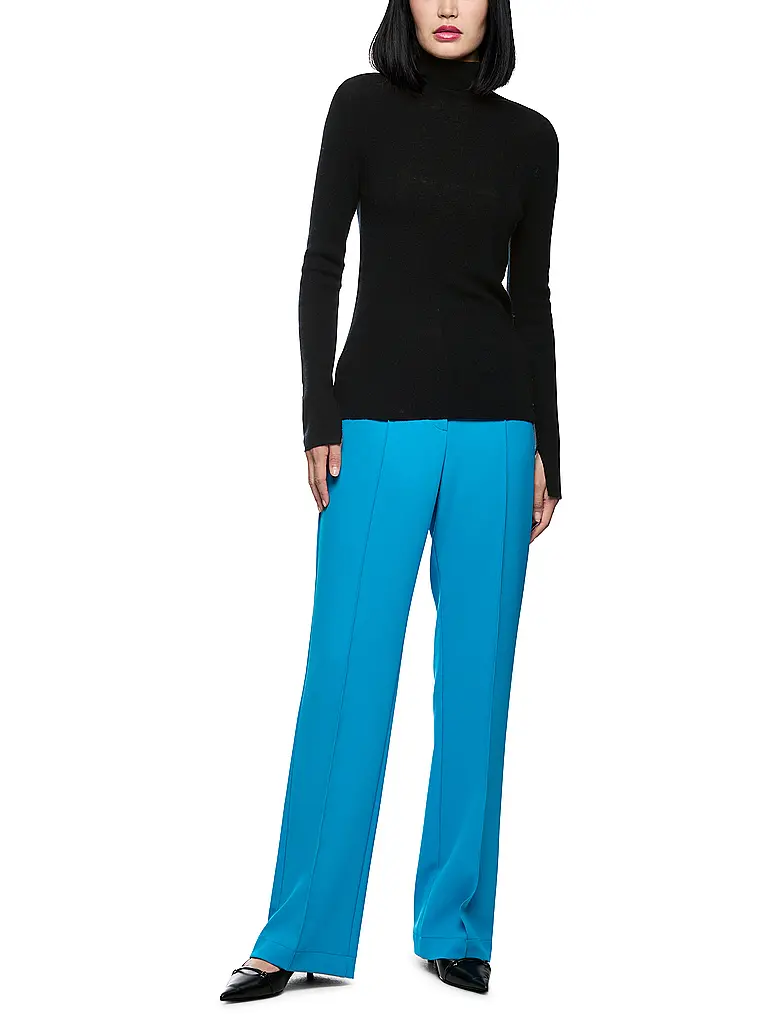MARC CAIN | Rollkragenpullover  | schwarz
