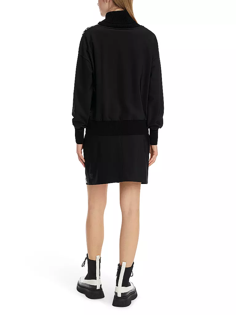 MARC CAIN | Rollkragenpullover  | schwarz