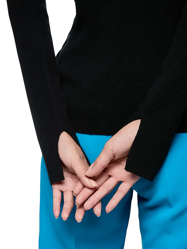 MARC CAIN | Rollkragenpullover  | schwarz