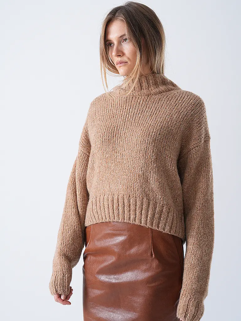 MARC CAIN | Rollkragenpullover  | Beige