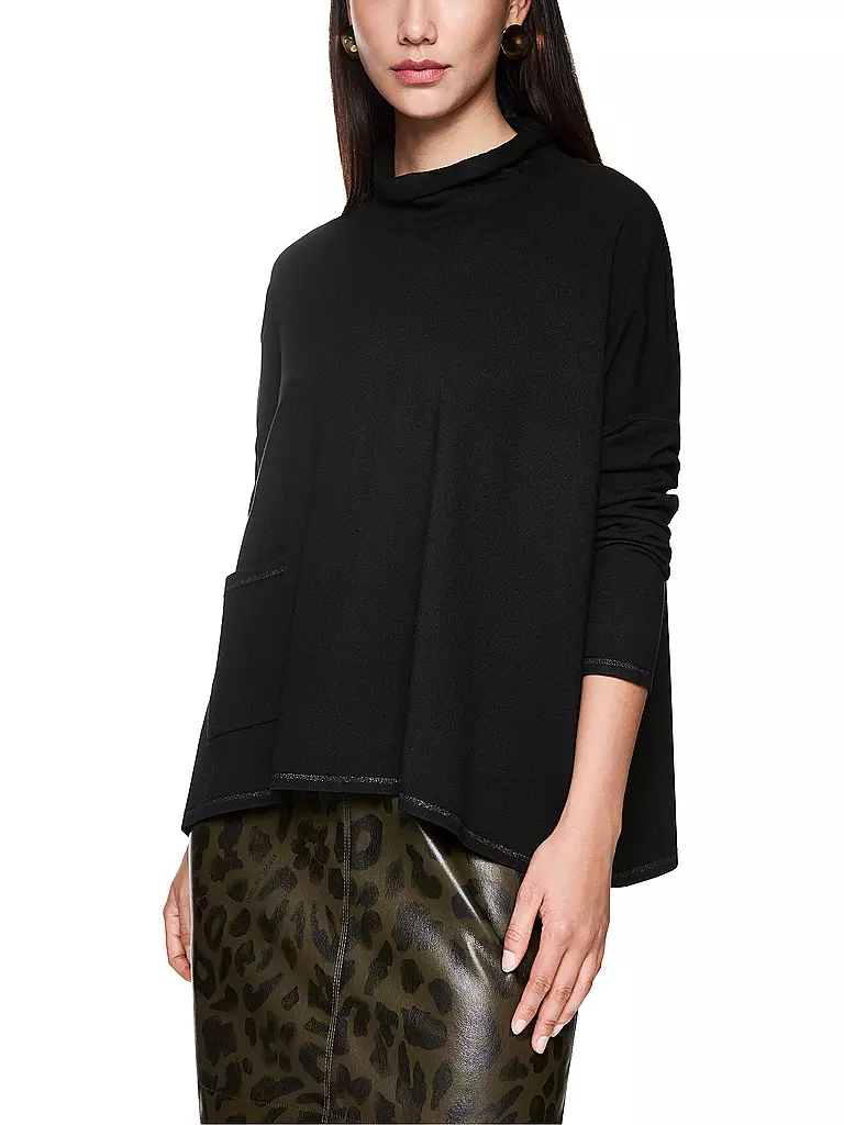 MARC CAIN | Rollkragenpullover | schwarz
