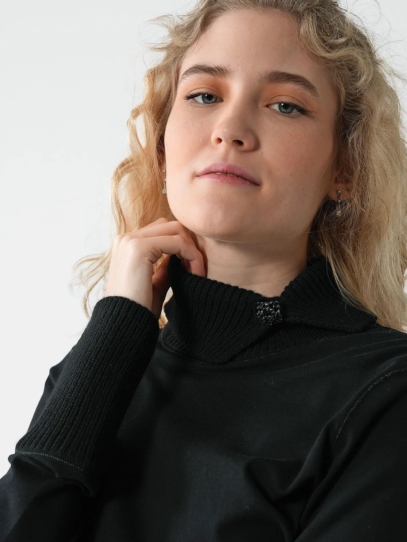 MARC CAIN | Rollkragenpullover | schwarz
