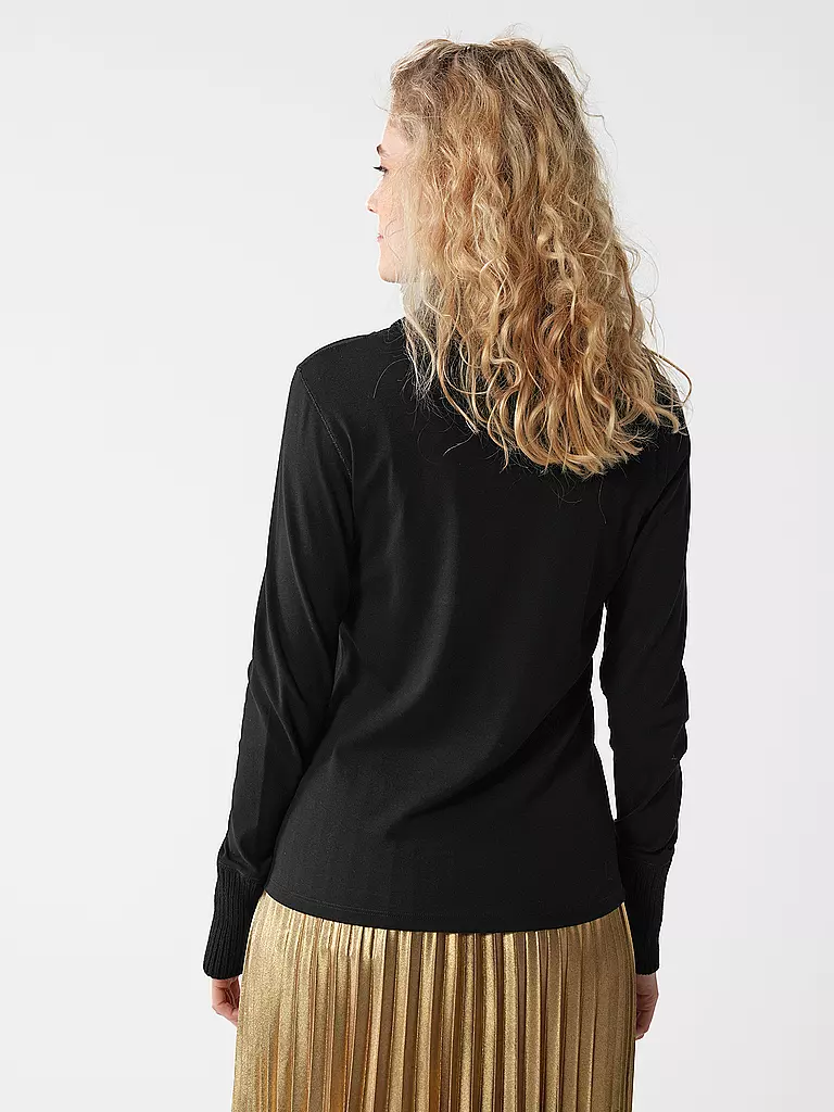 MARC CAIN | Rollkragenpullover | schwarz