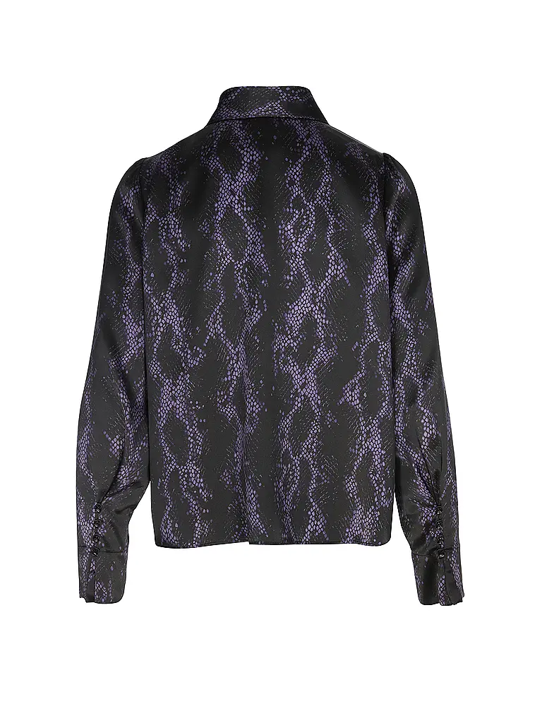 MARC CAIN | Seidenbluse  | Schwarz