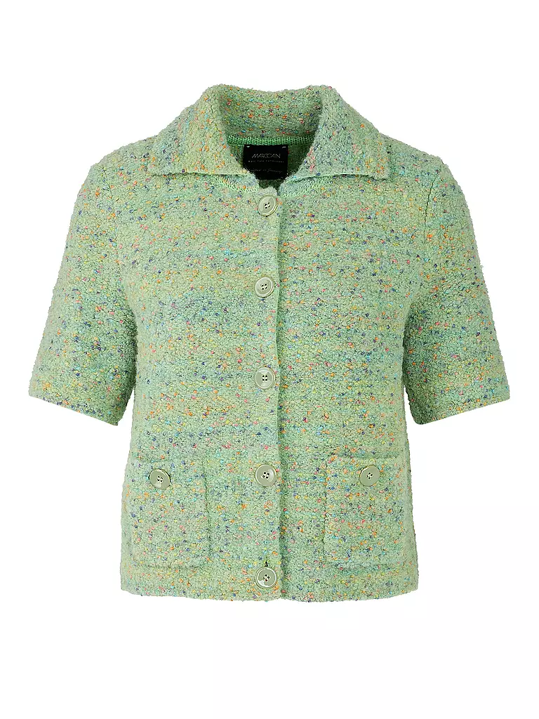 MARC CAIN | Strickjacke  | hellgrün