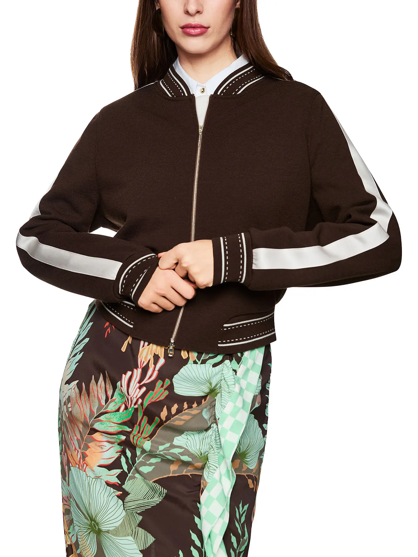 MARC CAIN | Strickjacke  | braun