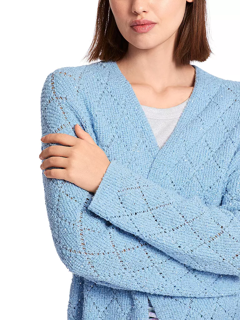 MARC CAIN | Strickjacke | hellblau