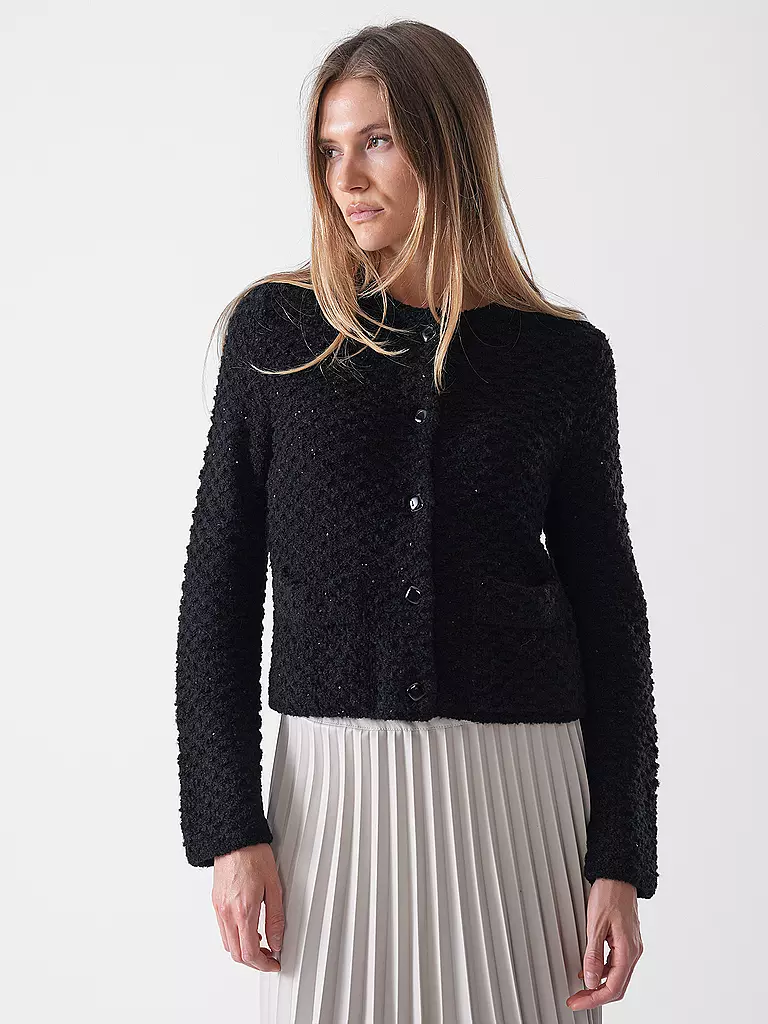 MARC CAIN | Strickjacke | hellgrau