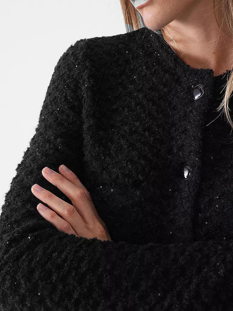 MARC CAIN | Strickjacke | hellgrau