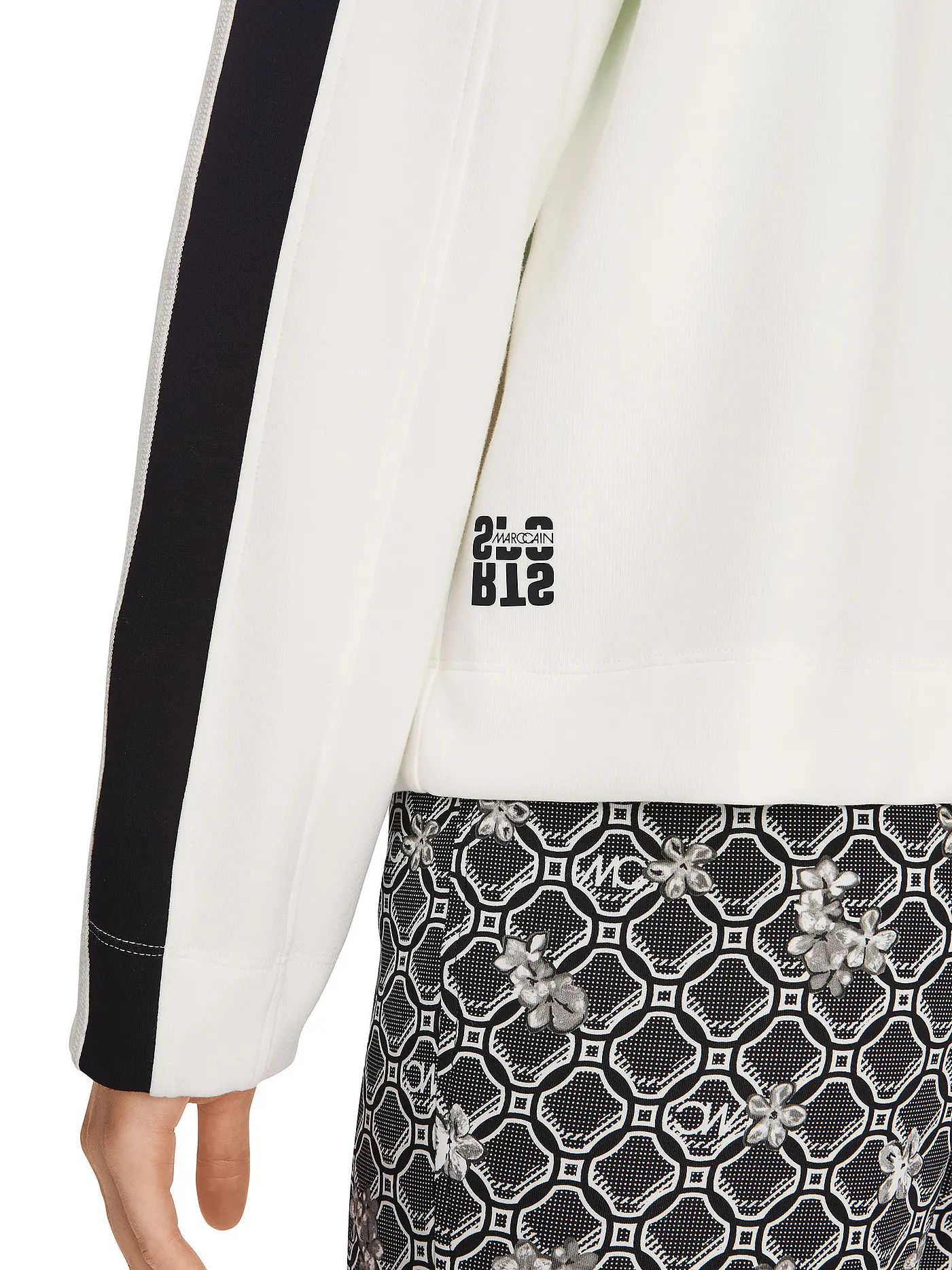 MARC CAIN | Sweatjacke | creme