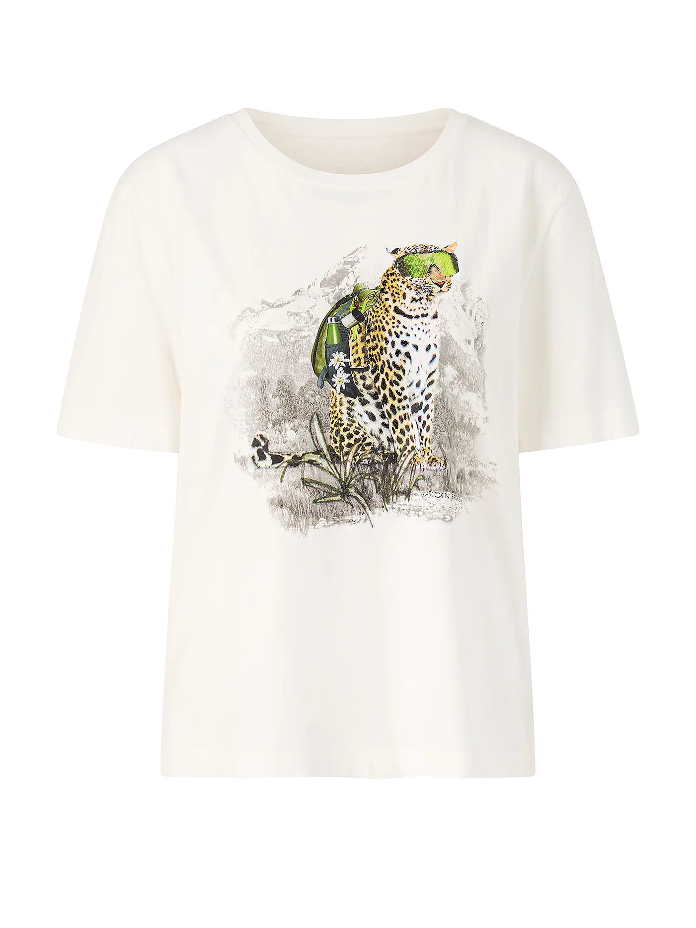 MARC CAIN | T-Shirt  | weiss