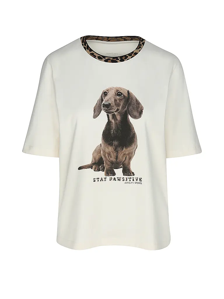 MARC CAIN | T-Shirt  | creme