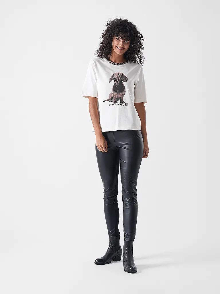 MARC CAIN | T-Shirt  | creme