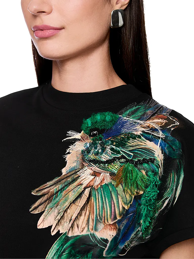 MARC CAIN | T-Shirt  | schwarz