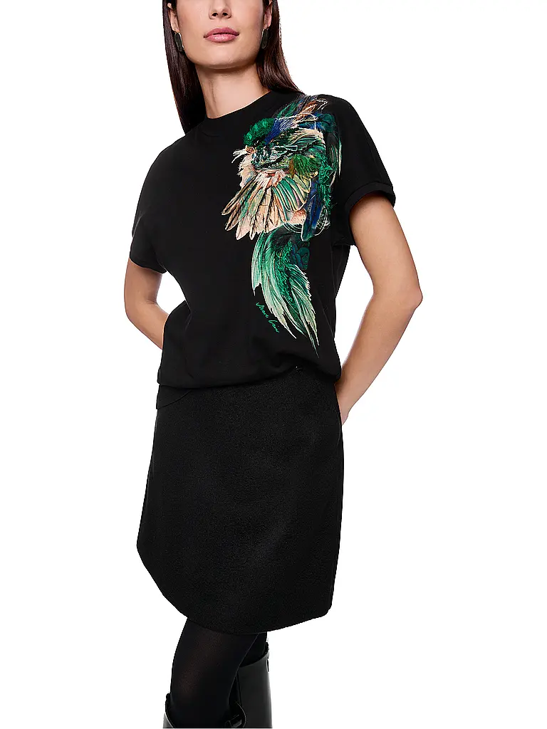 MARC CAIN | T-Shirt  | schwarz