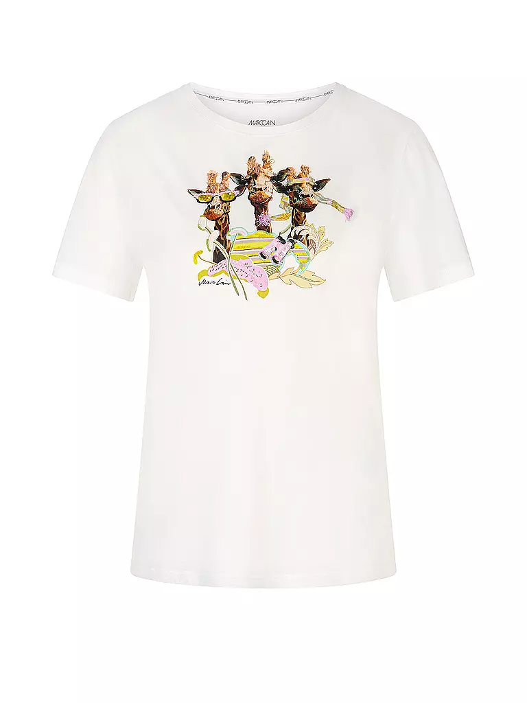 MARC CAIN | T-Shirt | weiss