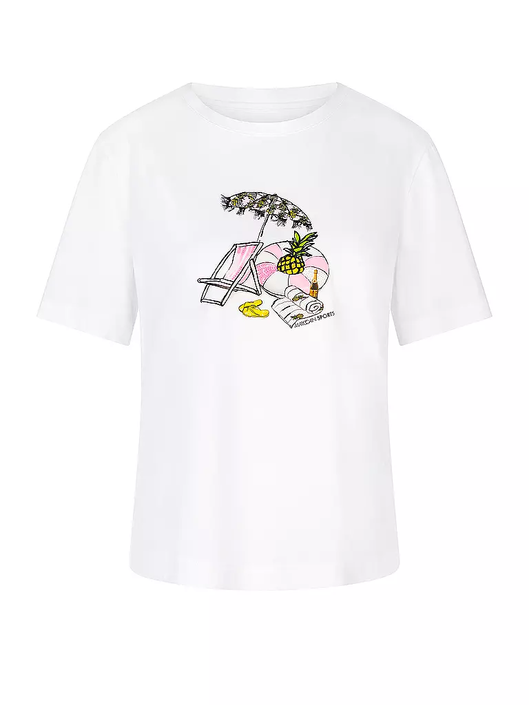MARC CAIN | T-Shirt | weiss