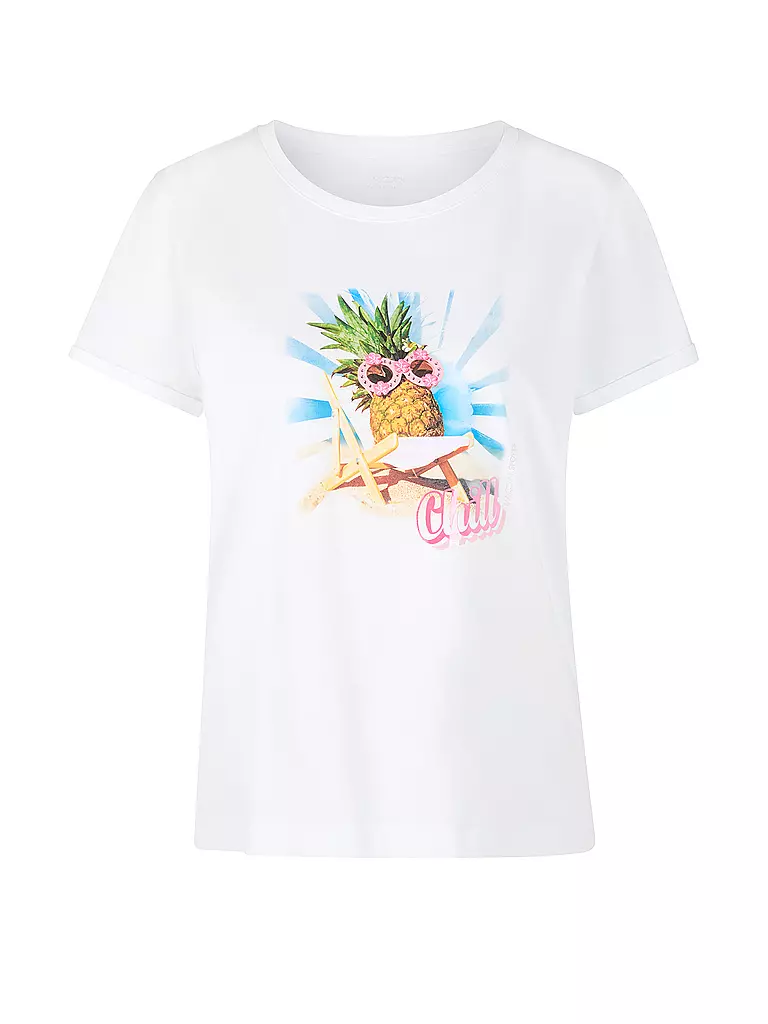 MARC CAIN | T-Shirt | weiss