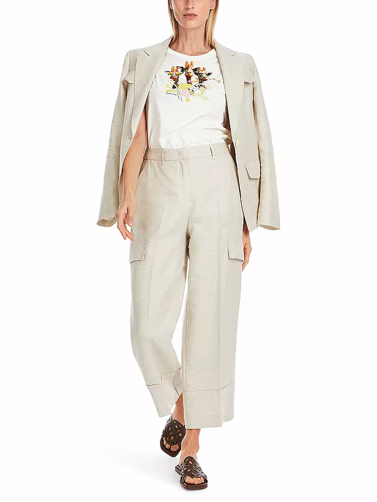 MARC CAIN | T-Shirt | weiss