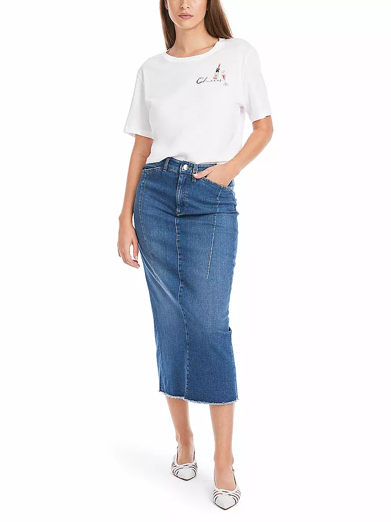 MARC CAIN | T-Shirt | dunkelblau