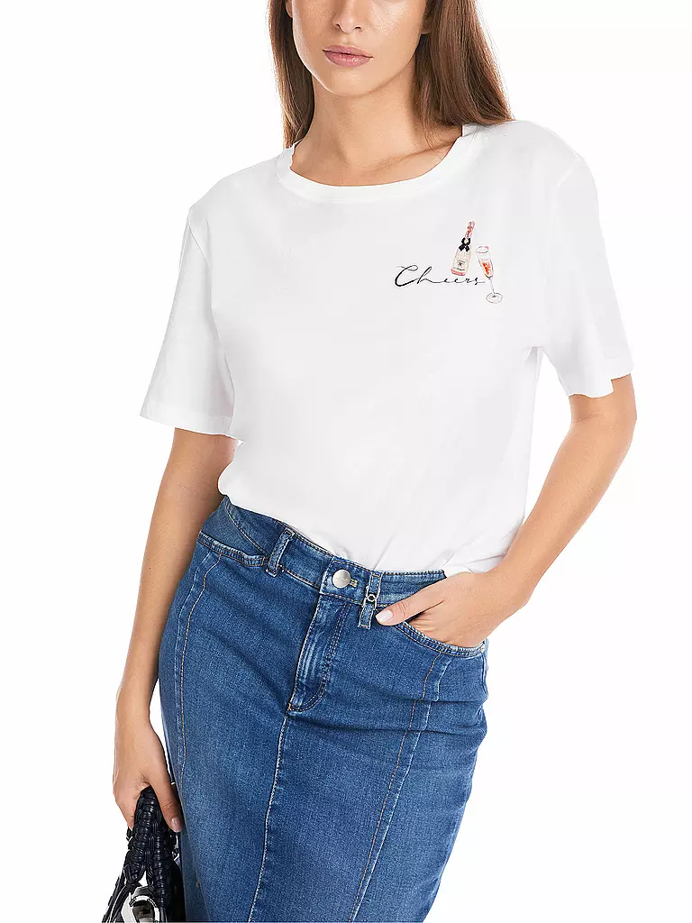 MARC CAIN | T-Shirt | dunkelblau