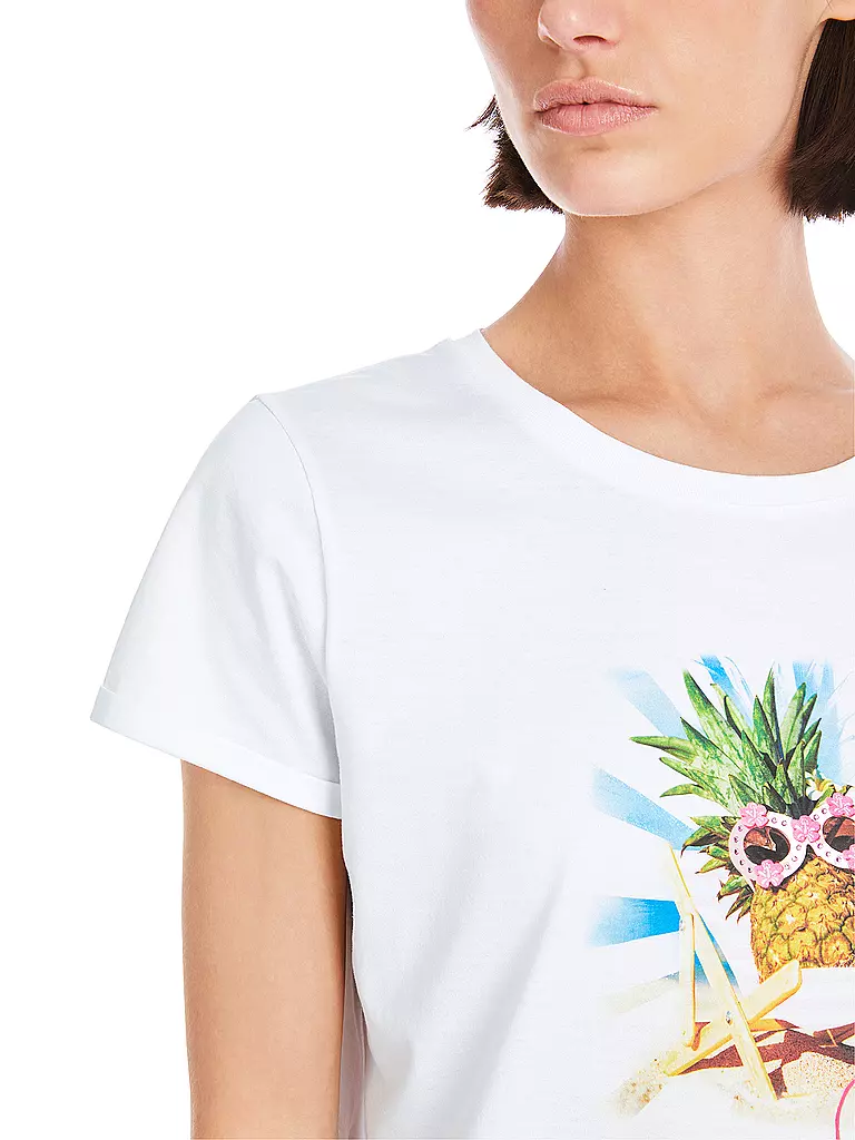MARC CAIN | T-Shirt | weiss