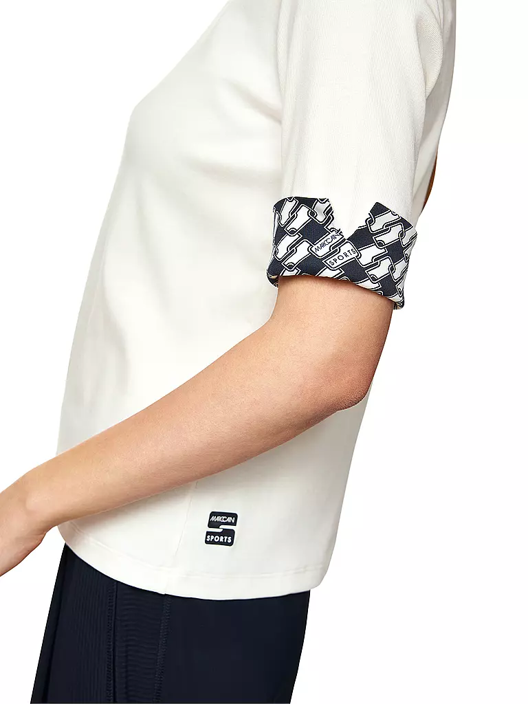 MARC CAIN | T-Shirt | weiss