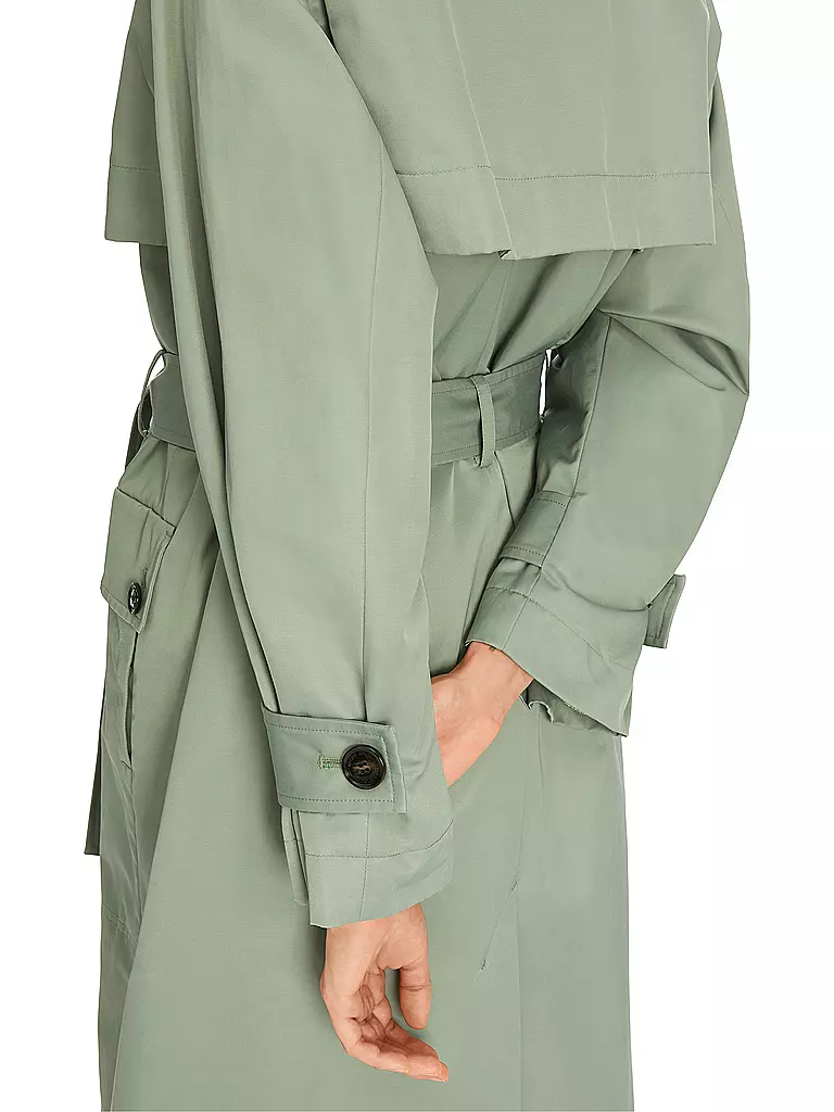 MARC CAIN | Trenchcoat | grün