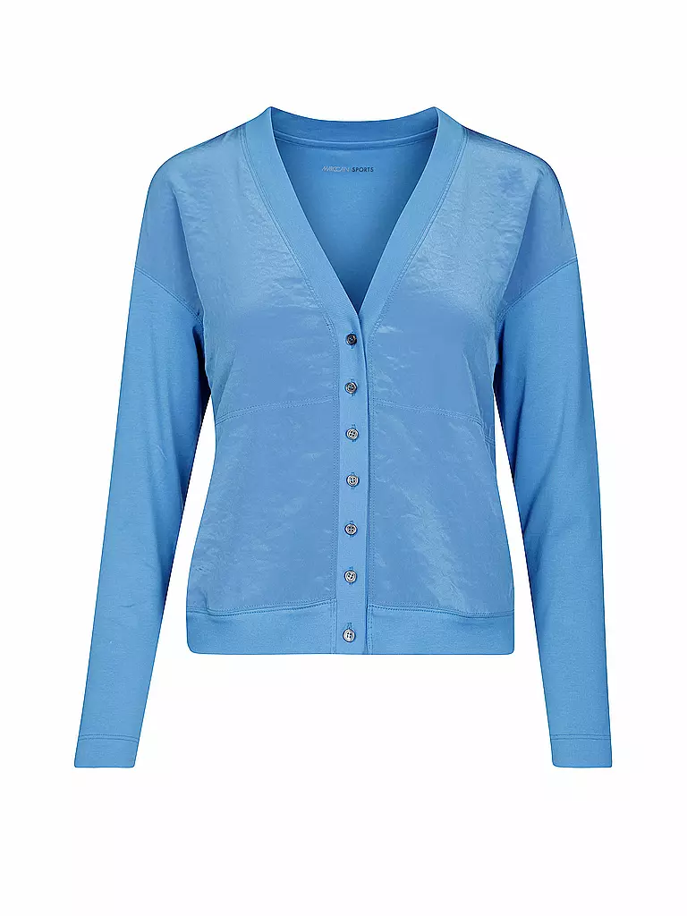MARC CAIN | Weste mit Materialmix | 