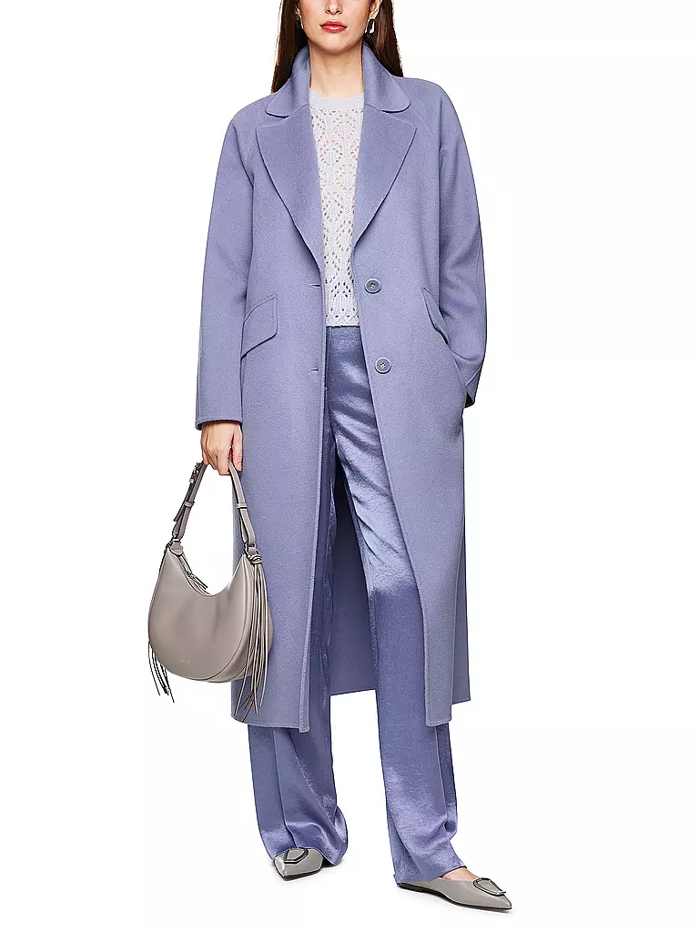 MARC CAIN | Wollmantel | blau