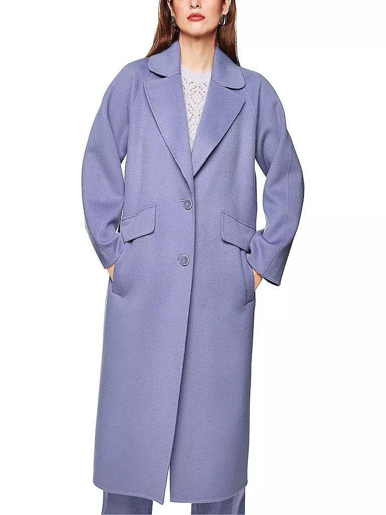 MARC CAIN | Wollmantel | blau