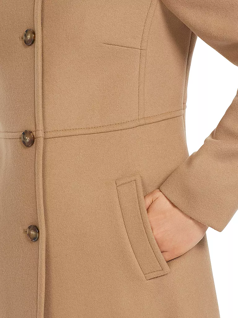 MARC CAIN | Wollmantel | grau