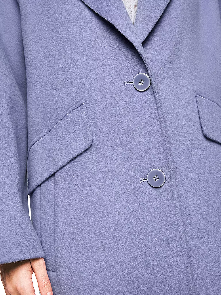 MARC CAIN | Wollmantel | blau