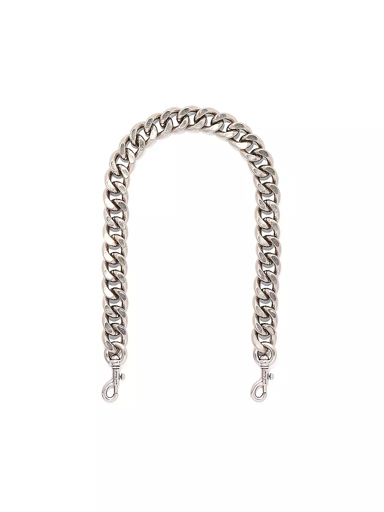 MARC JACOBS | Kettenriemen THE SHOULDER STRAP | silber