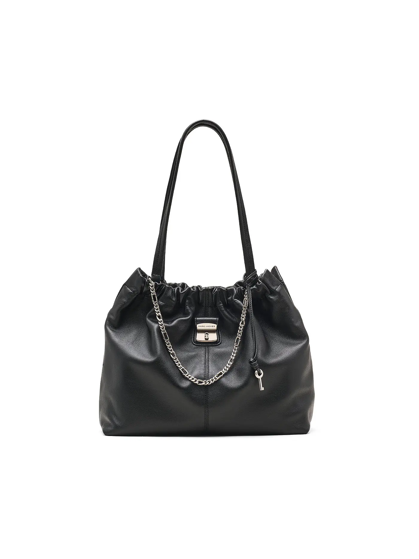 MARC JACOBS | Ledertasche -  Shopper THE TOTE | schwarz