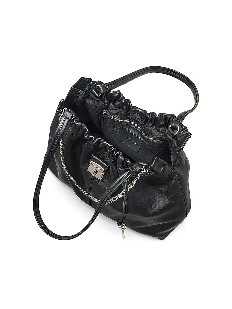 MARC JACOBS | Ledertasche -  Shopper THE TOTE | schwarz