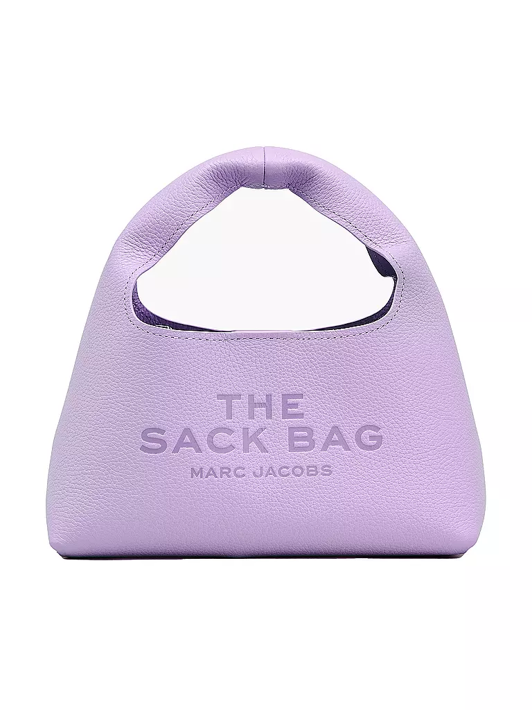 MARC JACOBS | Ledertasche - Henkeltasche THE MINI SACK  | lila