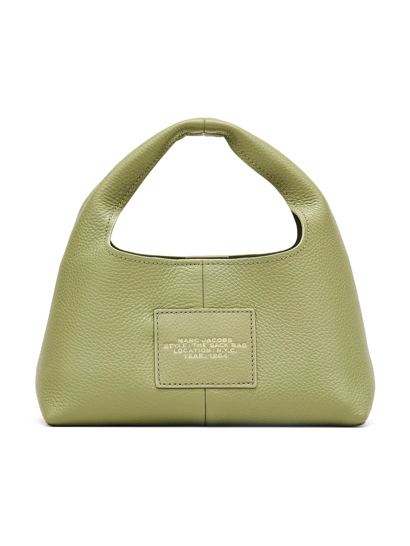 MARC JACOBS | Ledertasche - Henkeltasche THE MINI SACK  | rot
